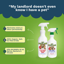 Load image into Gallery viewer, PetLab 1L Urine Stain & Odour Remover + 750ml Healthy Habitat Disinfectant Ready To Use Formula - Starter Pack