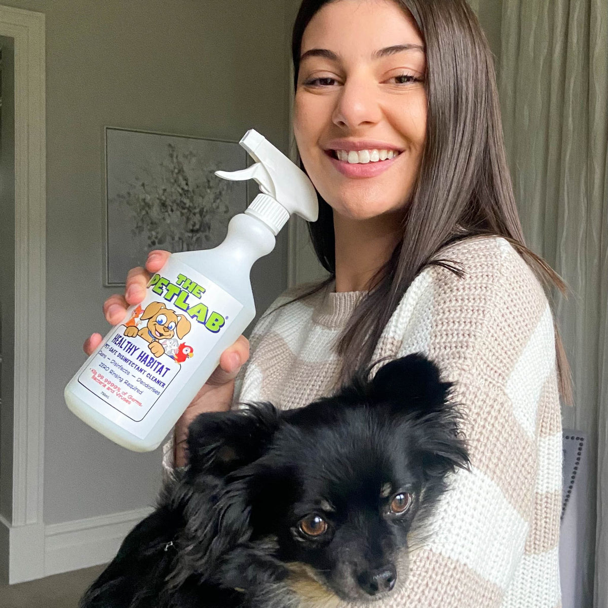 PetLab Healthy Habitat 750ml Eco Disinfectant Cleaner