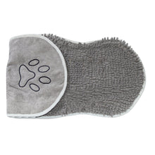 Load image into Gallery viewer, PetLab Grubby Paw Shammy Towel - Dries Your Pooch Instantly (Ultra Absorbent Microfibre Chenille)