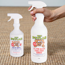 Load image into Gallery viewer, PetLab 1L Urine Stain &amp; Odour Remover + 750ml Healthy Habitat Disinfectant Ready To Use Formula - Starter Pack
