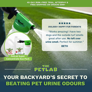 PetLab PLUS™ 2L Artificial Grass / Outdoor Area Super Concentrate Duo Pack - Extra Large Area Bundle