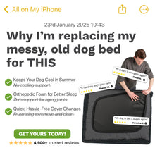 Load image into Gallery viewer, PetLab SeasonSmart™ Orthopaedic Memory Foam Dog Bed