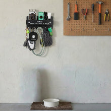Load image into Gallery viewer, Dog Lead Wall Hanger With Storage Shelf