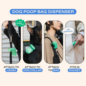 Poop Bag Dispenser + Roll