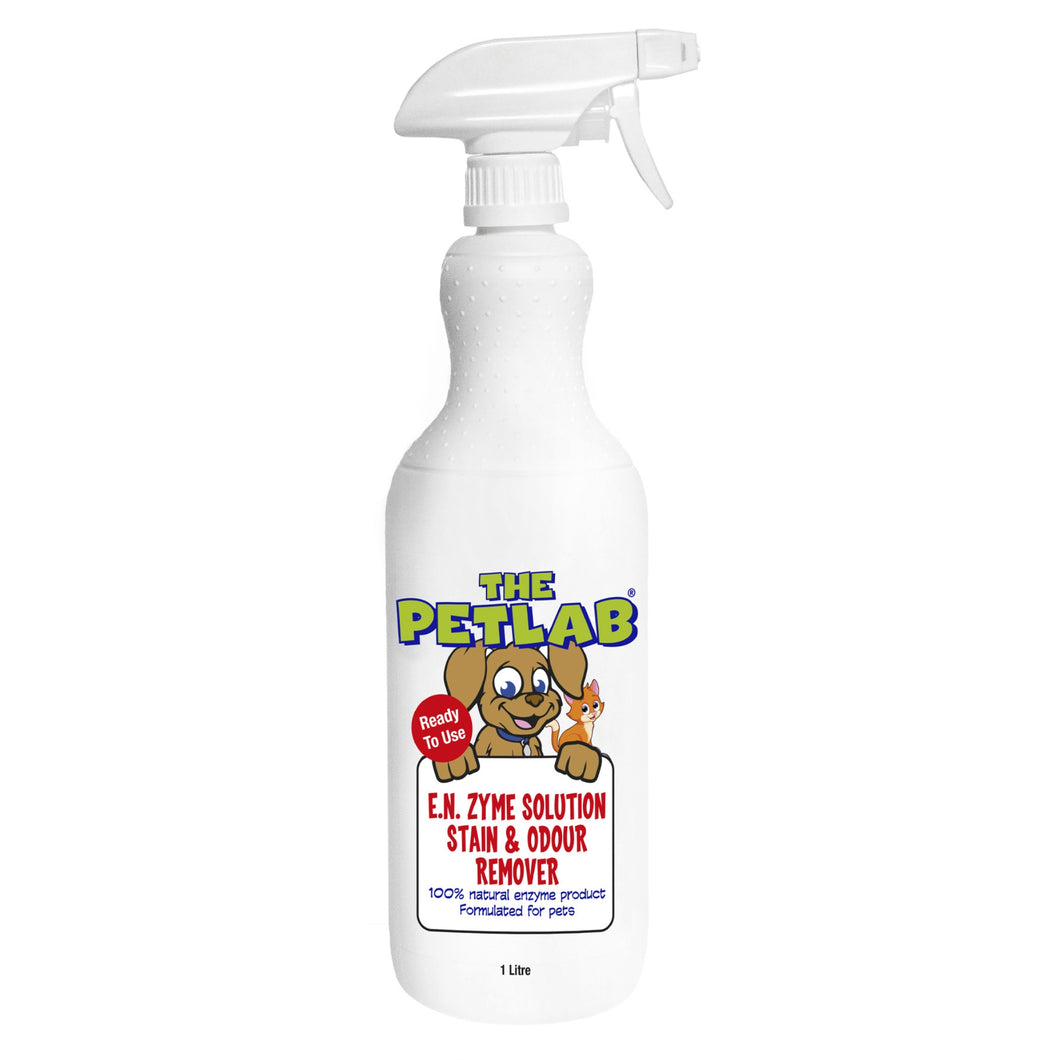 PetLab 1L Urine Stain & Odour Remover Ready To Use Formula