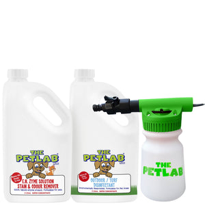 PetLab PLUS™ 2L Artificial Grass / Outdoor Area Super Concentrate Duo Pack - Extra Large Area Bundle