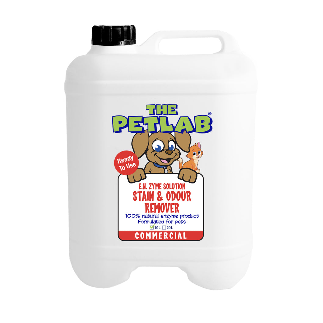 PetLab 10L Urine Stain & Odour Remover Ready To Use Formula