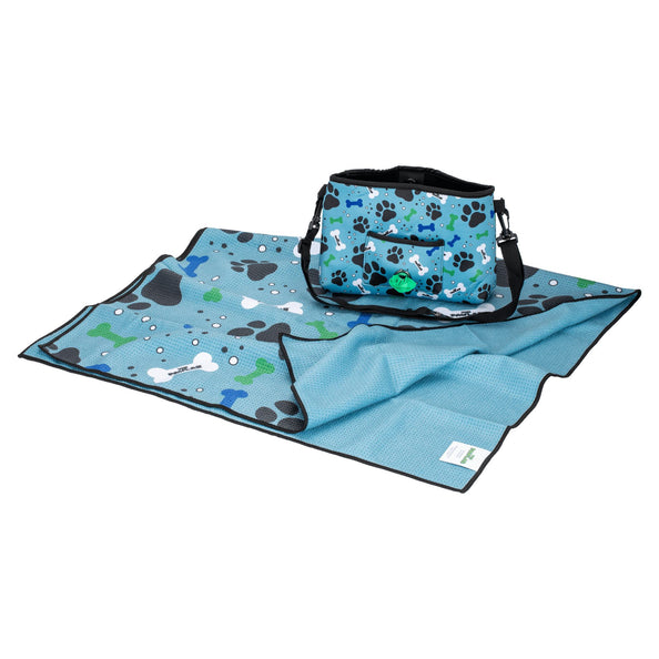 Sand-Free Dog Beach Towel & Bag