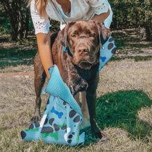 Load image into Gallery viewer, Sand-Free Dog Beach Towel &amp; Bag