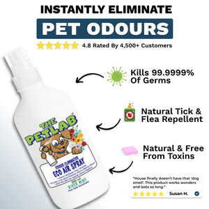 PetLab 300ml Odour Eliminator Eco Air Spray