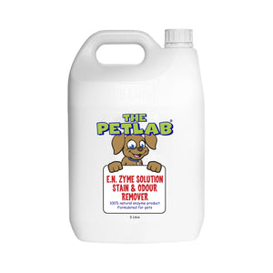 PetLab 5L + 1L Urine Stain & Odour Remover Ready To Use Formula (6L at $18.50 per L) - Value Pack