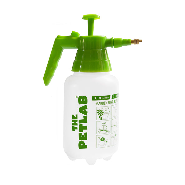 PetLab 1L Pressure Pump Spray Bottle (perfect for small areas)