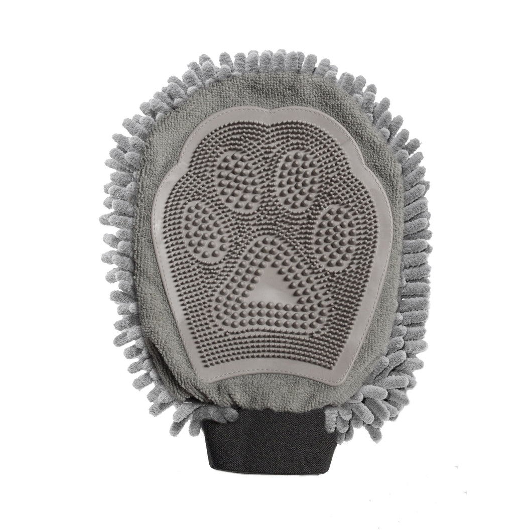 PetLab Grubby Paw Grooming Mitt - Dries Your Pooch Instantly & Removes Excess Hair